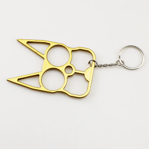 Sikkerhets-nøkkelring i metall