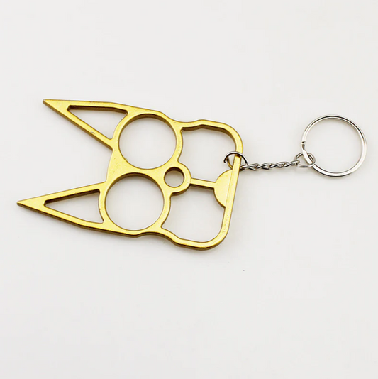 Sikkerhets-nøkkelring i metall